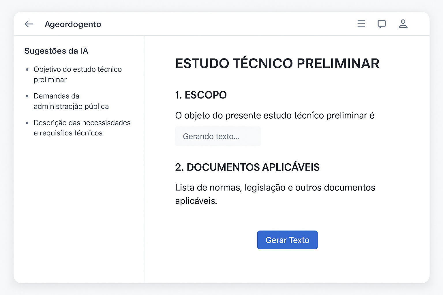 Geração Automática de Documentos